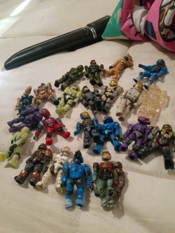 Mixed mega bloks lot