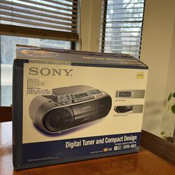 Sony Boombox Cassette/cd/radio