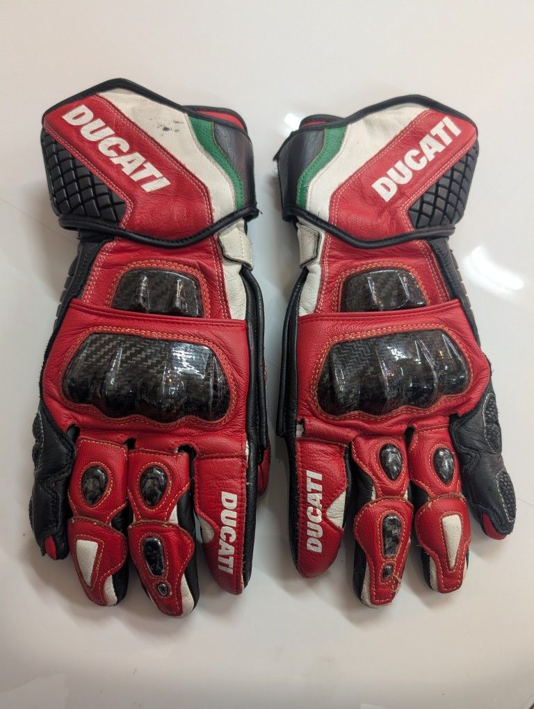 Ducati Leather Gloves