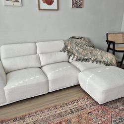White Sectional Sofa