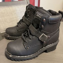 Leather Boots Womens Carolina Size 6