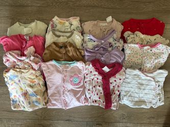 Baby girl clothes 0-3 month onesies