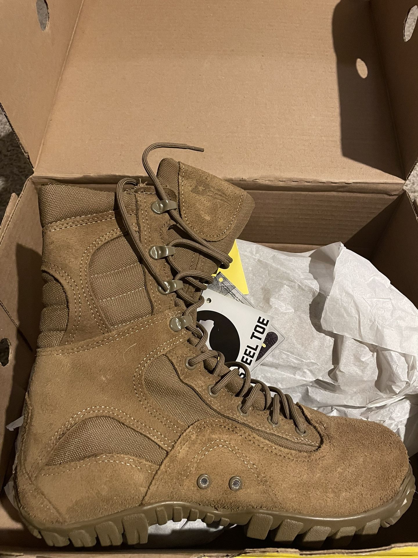 Belleville Hot Weather Hybrid Steel Toe Boot *New In Box