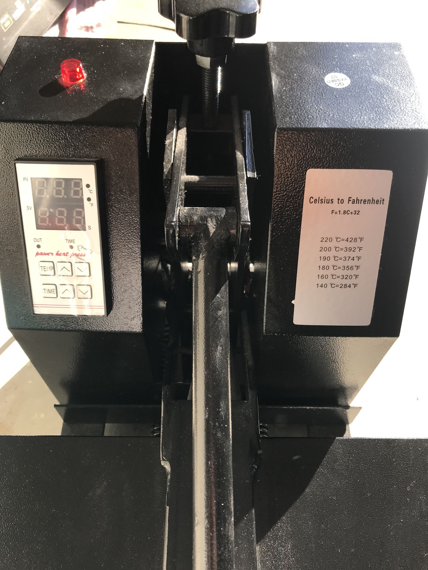 powerpress industrial-quality digital sublimation heat press
