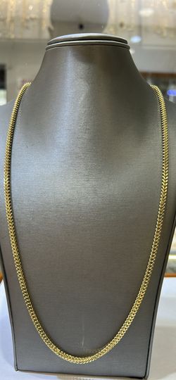 10KT GOLD FRANCO CHAIN 24inch
