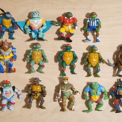 Vintage TMNT Ninja Turtles Figures