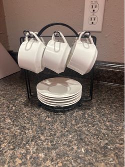White dishes