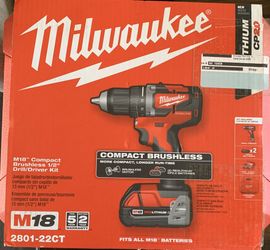 Milwaukee compact drill driver kit