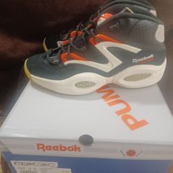 Reebok Question Mid-Pump Omni Lite size 10.5