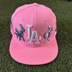 Dodgers Pokemon Fitted Cap 7 1/2