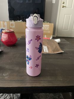 Stitch Purple Water Bottle