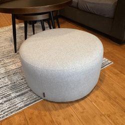 Grey Ottoman 