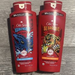 Old Spice Body + Face Wash $5 Each