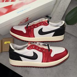 Jordan 1 low trophy room size 10