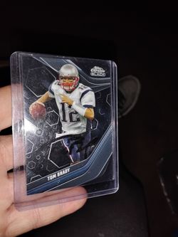 SIGNED TOM BRADY FOOTBALL CARD