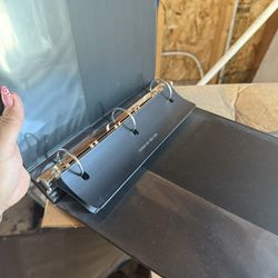 Free binders For pickup Only. 