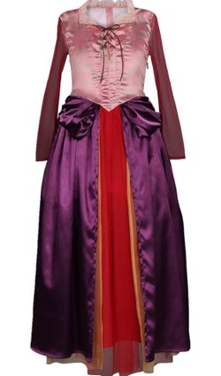 Kids Large (10-12) Sarah Sanderson Costume Winifred Sanderson Halloween Witch Cosplay