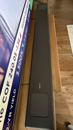 Sony Sound Bar & Subwoofer