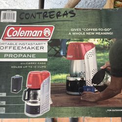 Like New-  Coleman Portable Coffee Maker