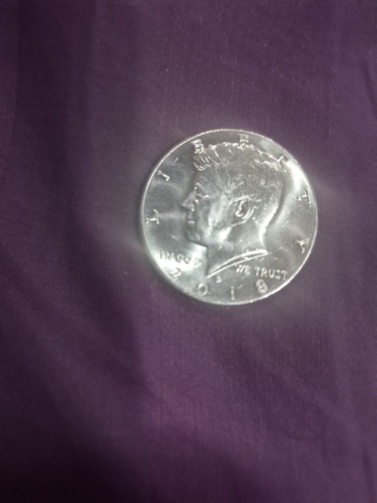 2018 D Kennedy Half Dollar Coin
