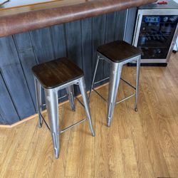 Pair of Counter Bar Stools