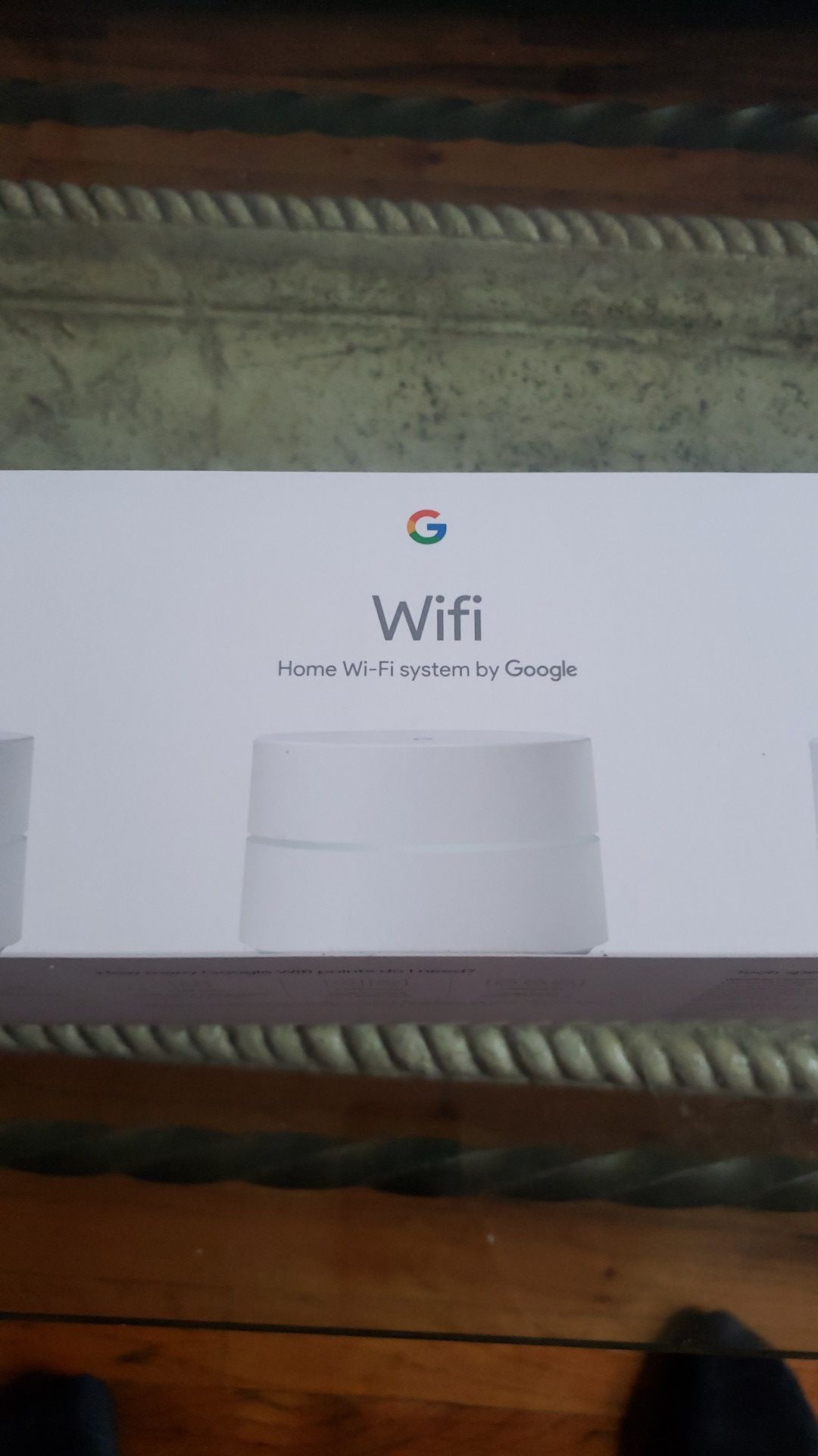 Google wifi home router