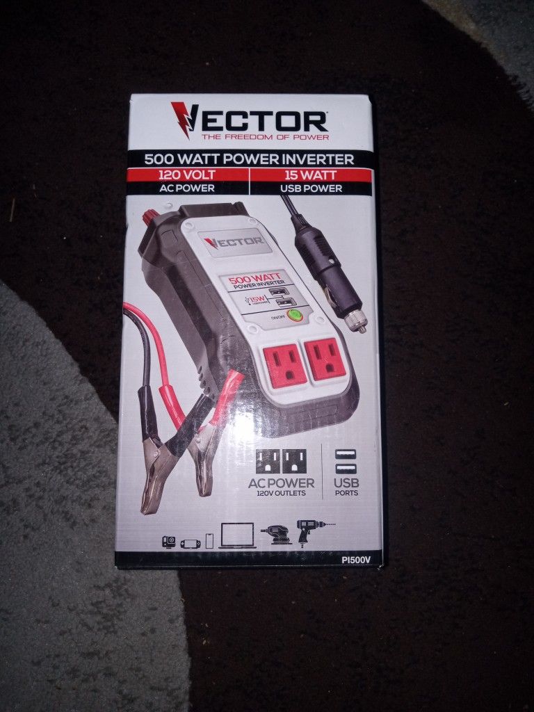 Vector 500 Watt Power Inverter