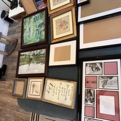Various art/photo frames ($2-$10 ea or bundle! $30 takes it all!)