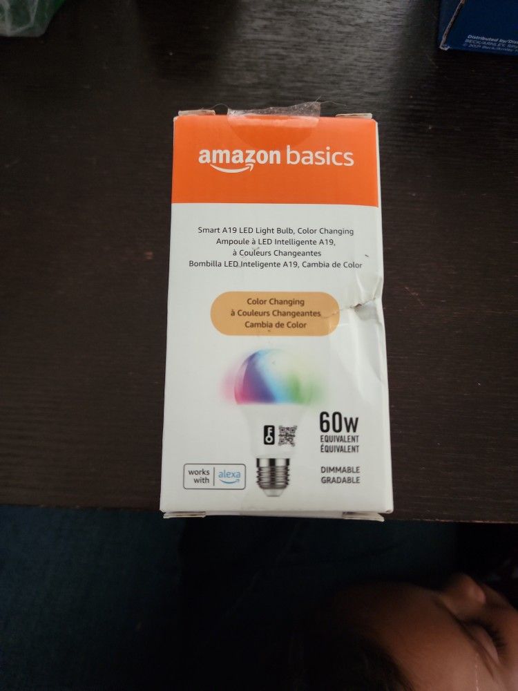Amazon Basics Amazon Echo Bulbs Amazon Basics Smart A19 LED Light