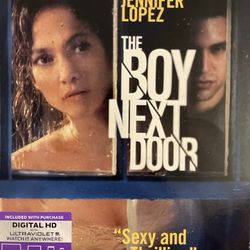 The BOY NEXT DOOR (Blu-Ray + DVD-2015) Jennifer Lopez!