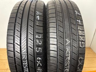2 tires 225 60 18 michelin defender 2 like new