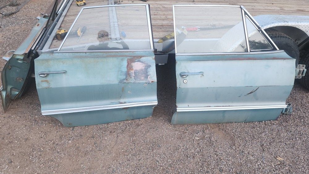 63 Impala Doors Off A 4 door Hard Top