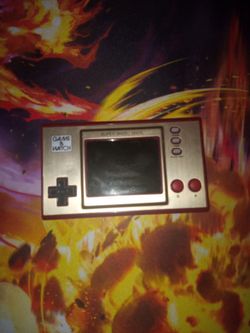Super Mario Game And Watch