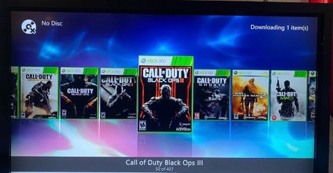 XBOX 360 Mod with 7500 GAMES