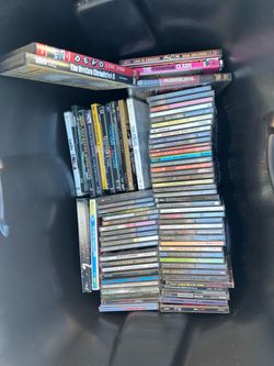 Large Lot of 60 CDs and 10 Music DVDs