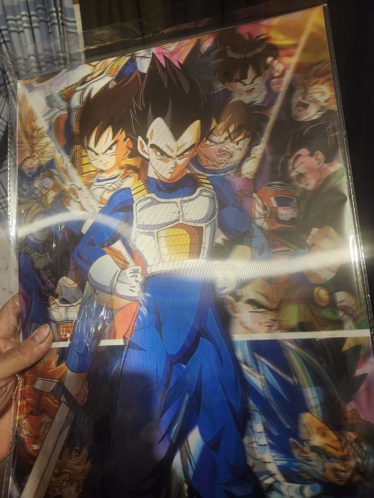 Dragon Ball 3d Poster 12 × 16