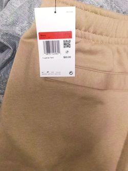 Nike Men's Sweatpants Size Large Tan