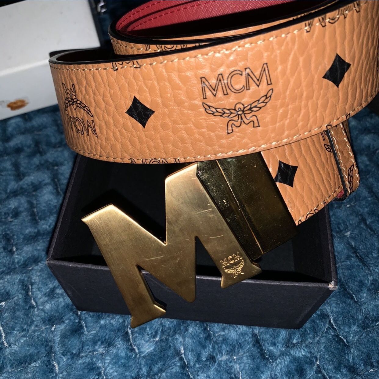 How to tell if your MCM belt is REAL or FAKE? **IMPORTANT DETAILS