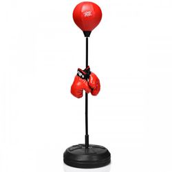 Boxíng Stand with Boxíng Gloves