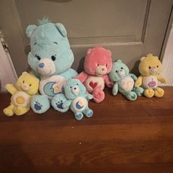 Care Bear Plush Lot
