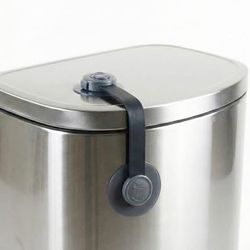 Trash Can Lock Strap – Child & Pet Proof Safety Lock For Kitchen Trash Cans – Dual Lock