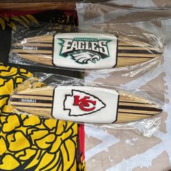 Kansas City Chiefs And Eagles Boards