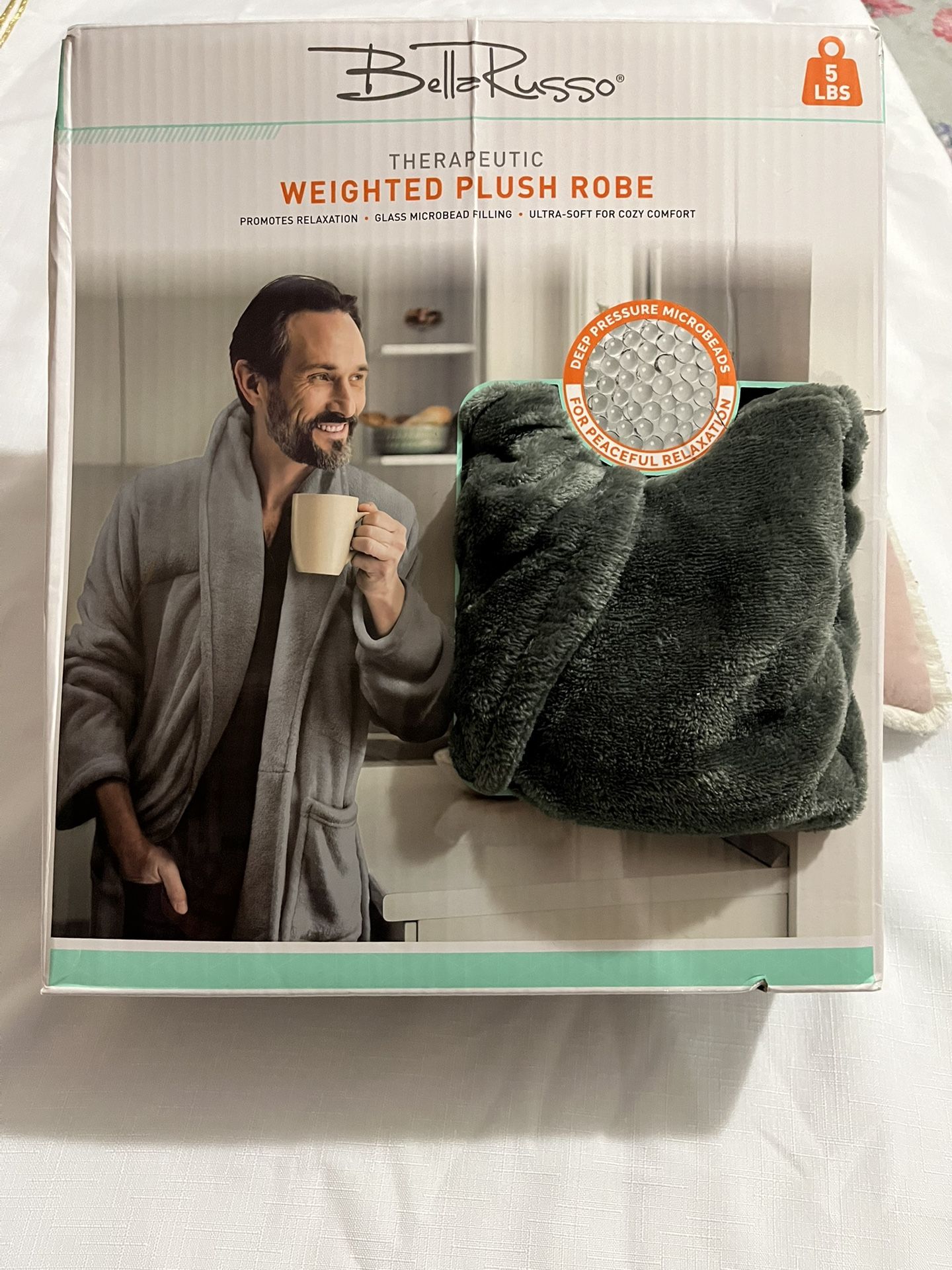 Weighted Plush Robe