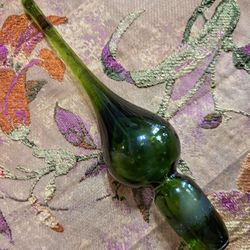 Green Long Stopper Rare 1960 Olive Green 