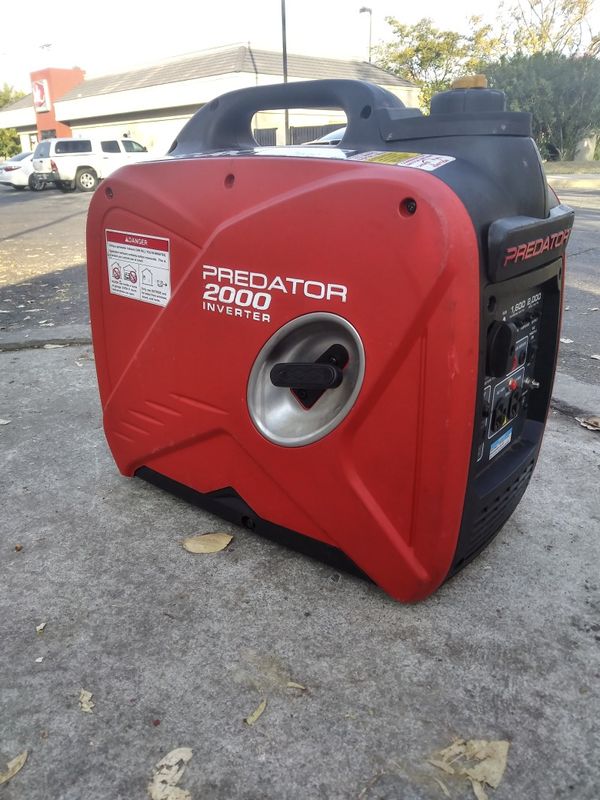 Predator 2000 watt inverter generator for Sale in Sacramento, CA OfferUp