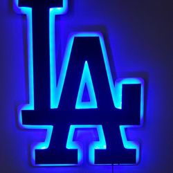 LA DODGERS LED Light Up sign
