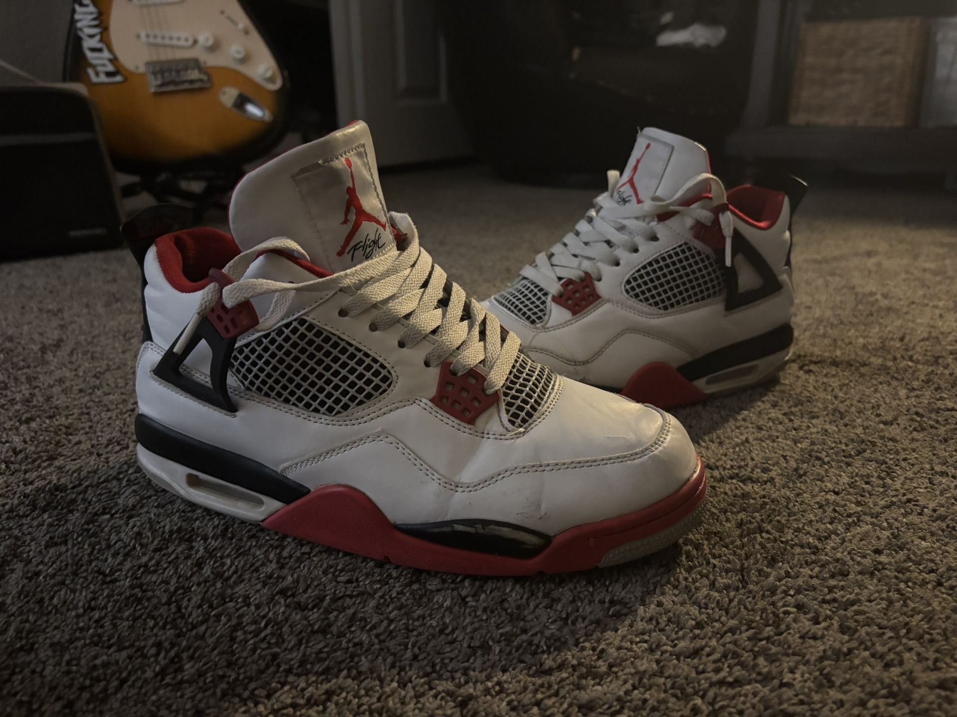 Jordan 4 Fire Red Size 10 No Box Send Your Lowball Offers