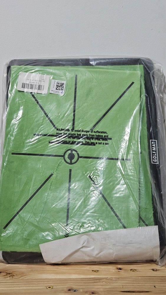 Golf Hitting Mat, Golf Practice Mat Outdoor Indoor for Training Chipping Show Swing Path, Golf Impact Turf Mat with Rubber Backing,Golf Accessories