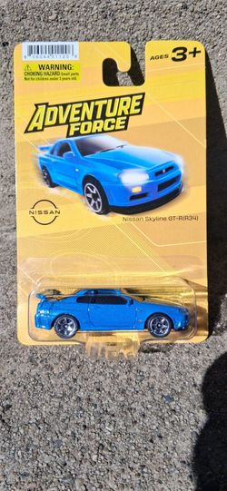 Hot Wheels 🔥 🌶 Nissan skyline GT-R R34 ADVENTURE FORCE