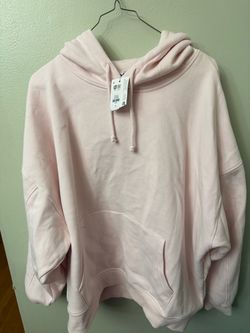 Light Pink Pullover Hoodie with pants